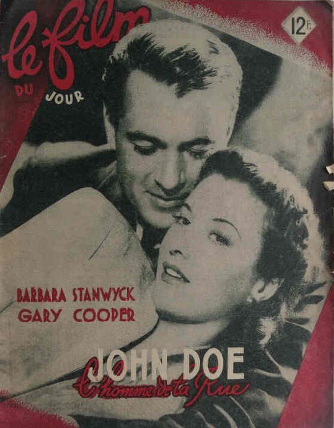 FILM DU JOUR magazine side cover Issue 118 13 February 1948