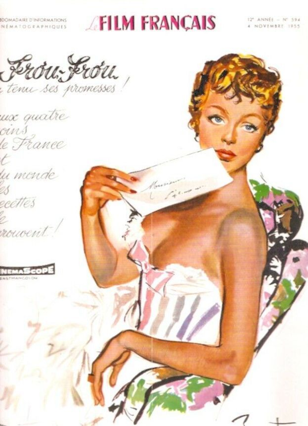 FILM FRANCAIS | LE magazine side cover Issue 594 4 November 1955