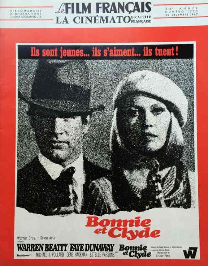 FILM FRANCAIS | LE magazine side cover Issue 1223 22 December 1967