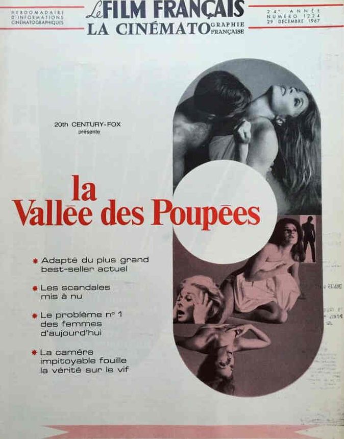 FILM FRANCAIS | LE magazine side cover Issue 1224 29 December 1967