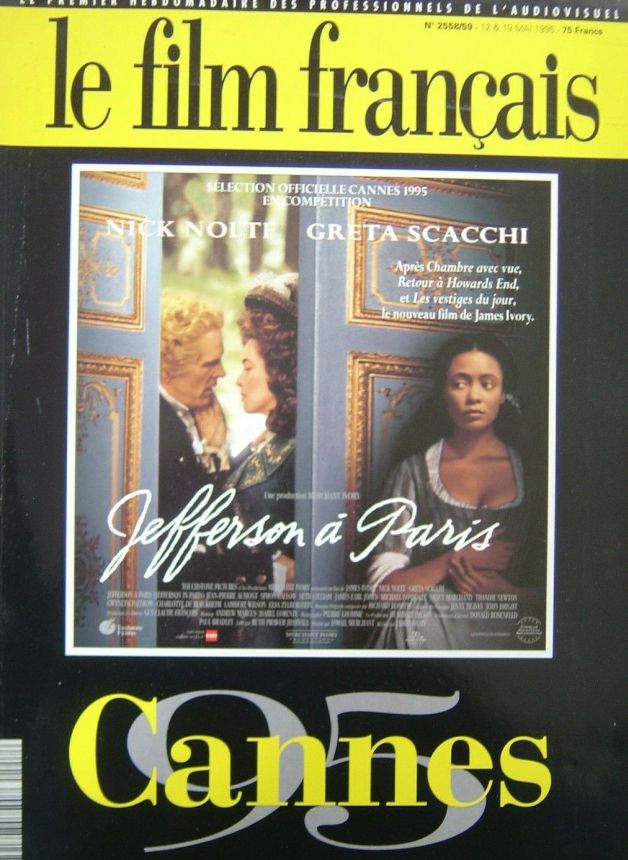 FILM FRANCAIS | LE magazine side cover Issue 2558-9 12 May 1995