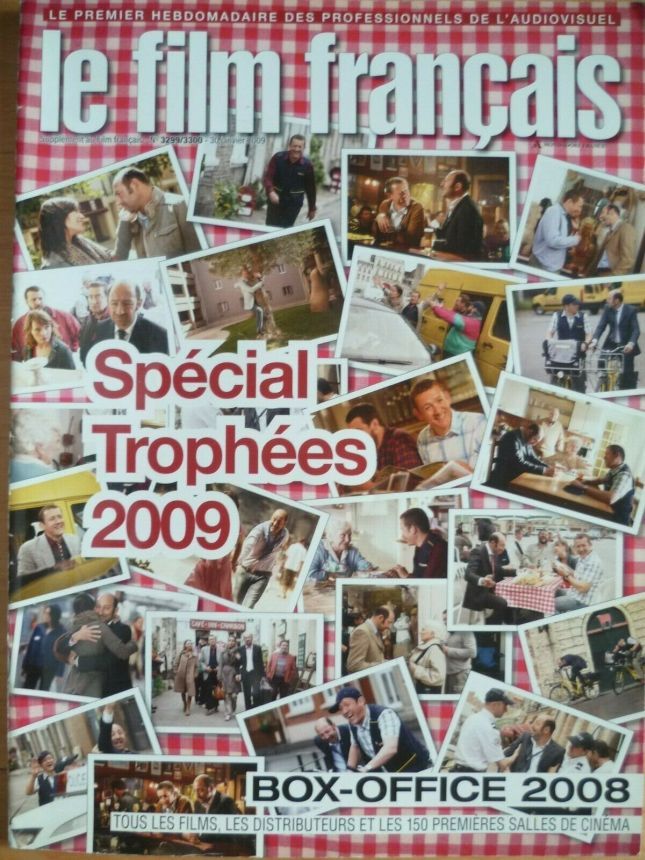 FILM FRANCAIS | LE magazine side cover Issue 3299-3300 30 January 2009