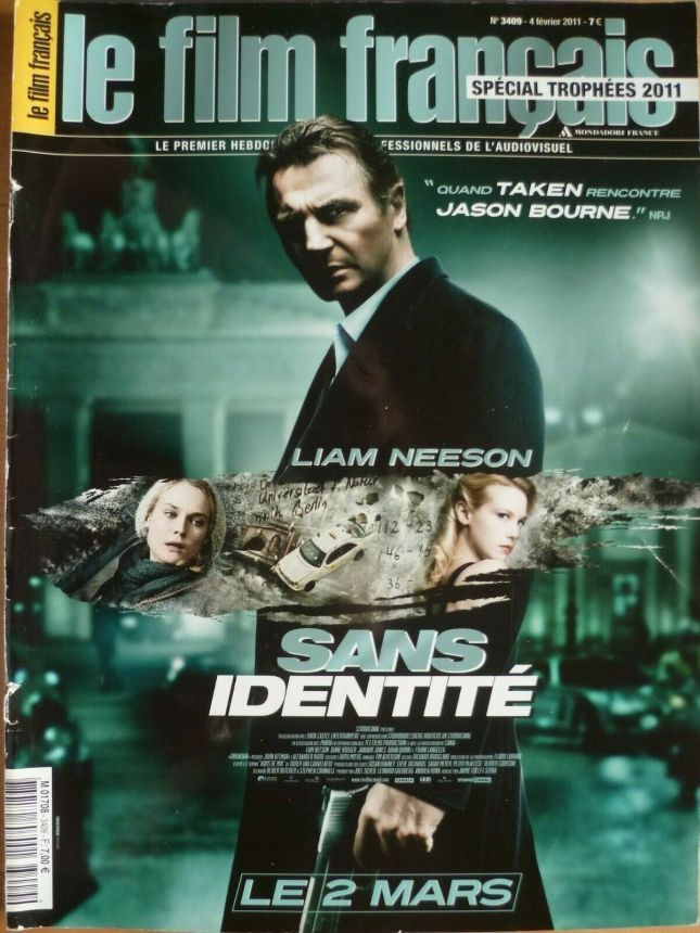 FILM FRANCAIS | LE magazine side cover Issue 3409 4 February 2011