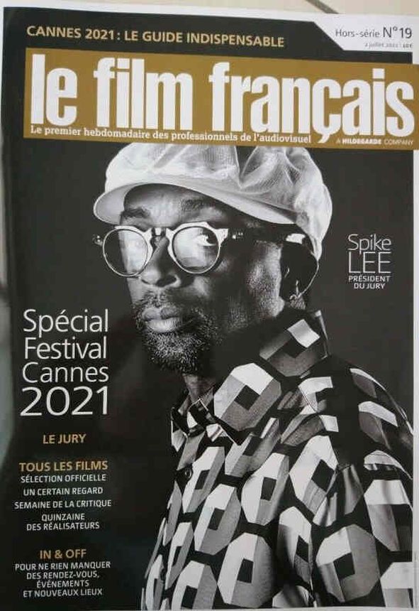 FILM FRANCAIS | LE magazine side cover Issue 19  Special 2 July 2021