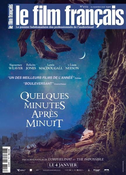 FILM FRANCAIS | LE magazine side cover Issue 3723 25 November 2016