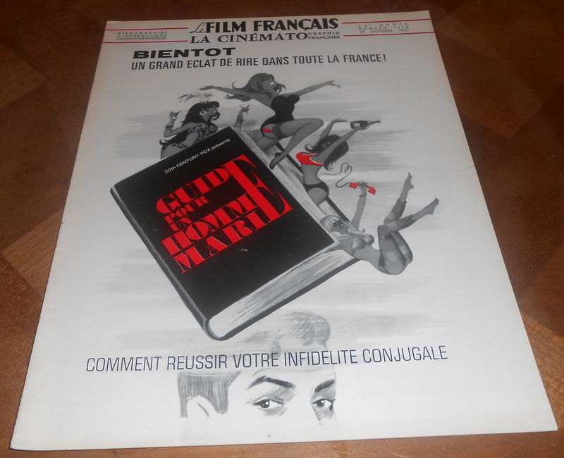 FILM FRANCAIS | LE magazine side cover Issue 1214 20 October 1967