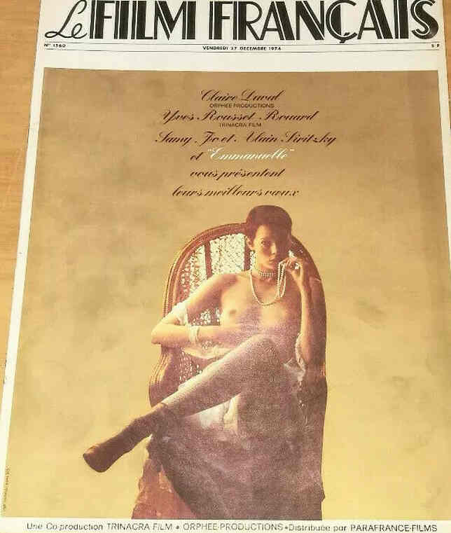 FILM FRANCAIS | LE magazine side cover Issue 1560 27 December 1974
