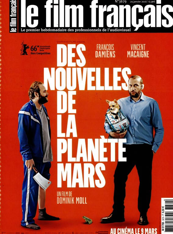 FILM FRANCAIS | LE magazine side cover Issue 3679 29 January 2016