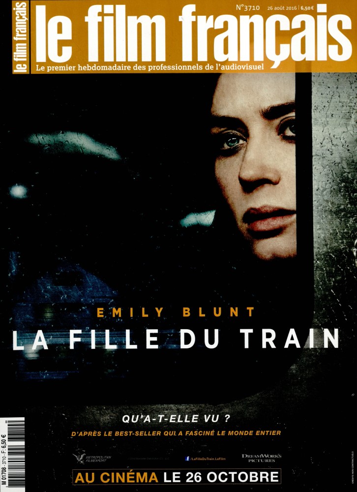 FILM FRANCAIS | LE magazine side cover Issue 3710 26 August 2016