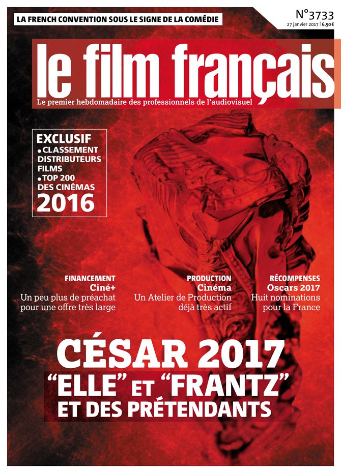 FILM FRANCAIS | LE magazine side cover Issue 3733 27 January 2017