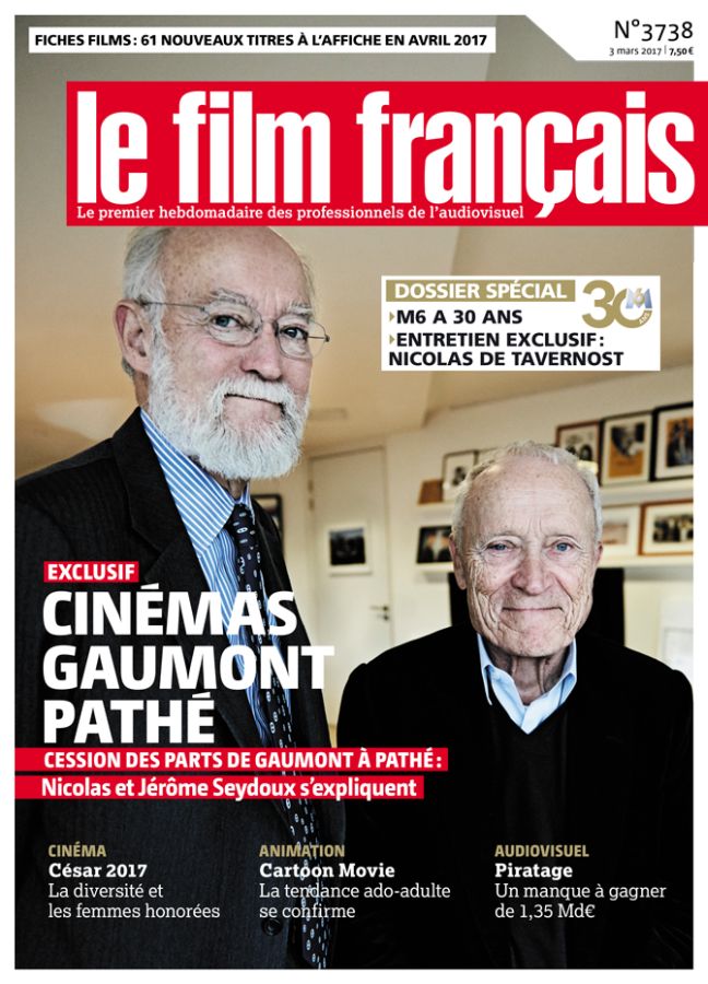 FILM FRANCAIS | LE magazine side cover Issue 3738 3 March 2017
