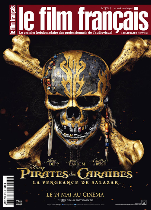 FILM FRANCAIS | LE magazine side cover Issue 3744 14 April 2017