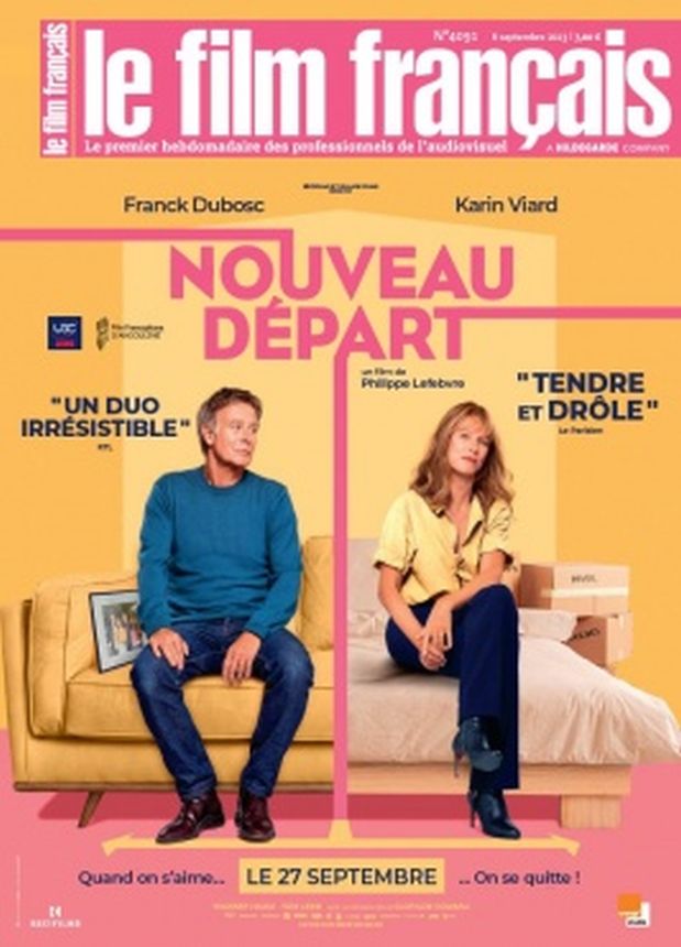 FILM FRANCAIS | LE magazine side cover 8 September 2023