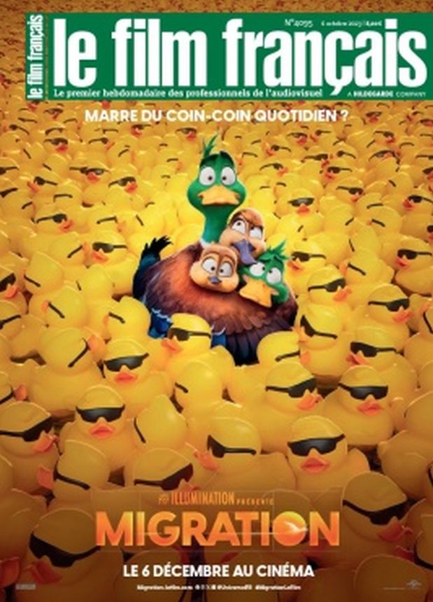 FILM FRANCAIS | LE magazine side cover 6 October 2023