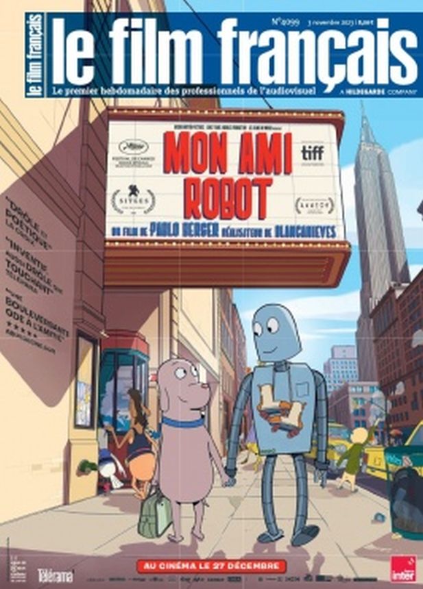 FILM FRANCAIS | LE magazine side cover 3 November 2023
