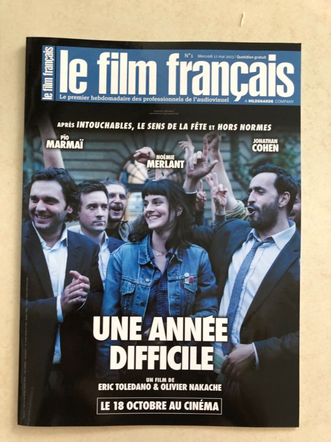 FILM FRANCAIS | LE magazine side cover 17 May 2023