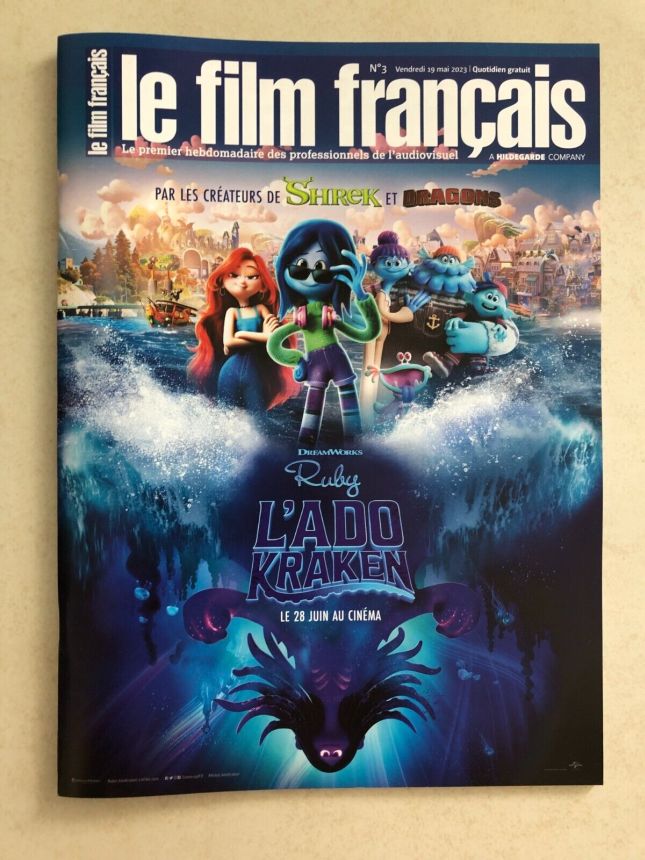 FILM FRANCAIS | LE magazine side cover 19 May 2023