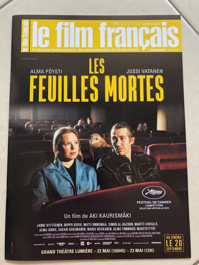FILM FRANCAIS | LE magazine side cover 22 May 2023