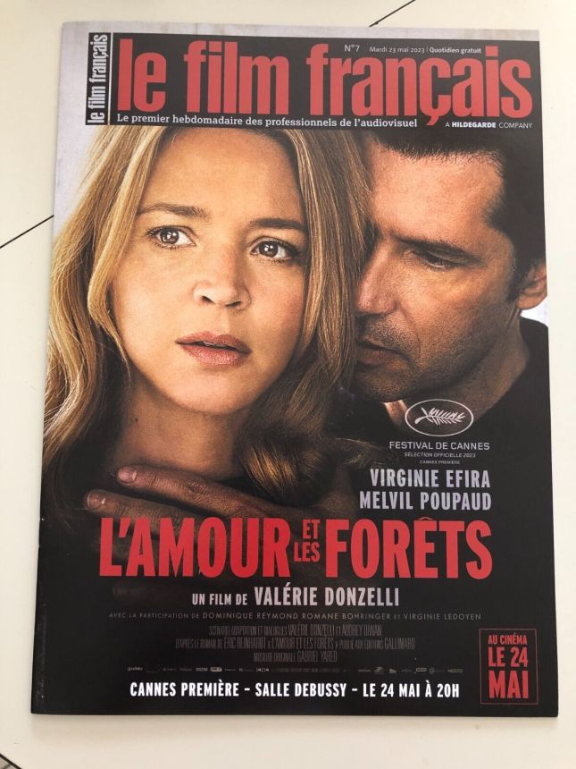 FILM FRANCAIS | LE magazine side cover 23 May 2023