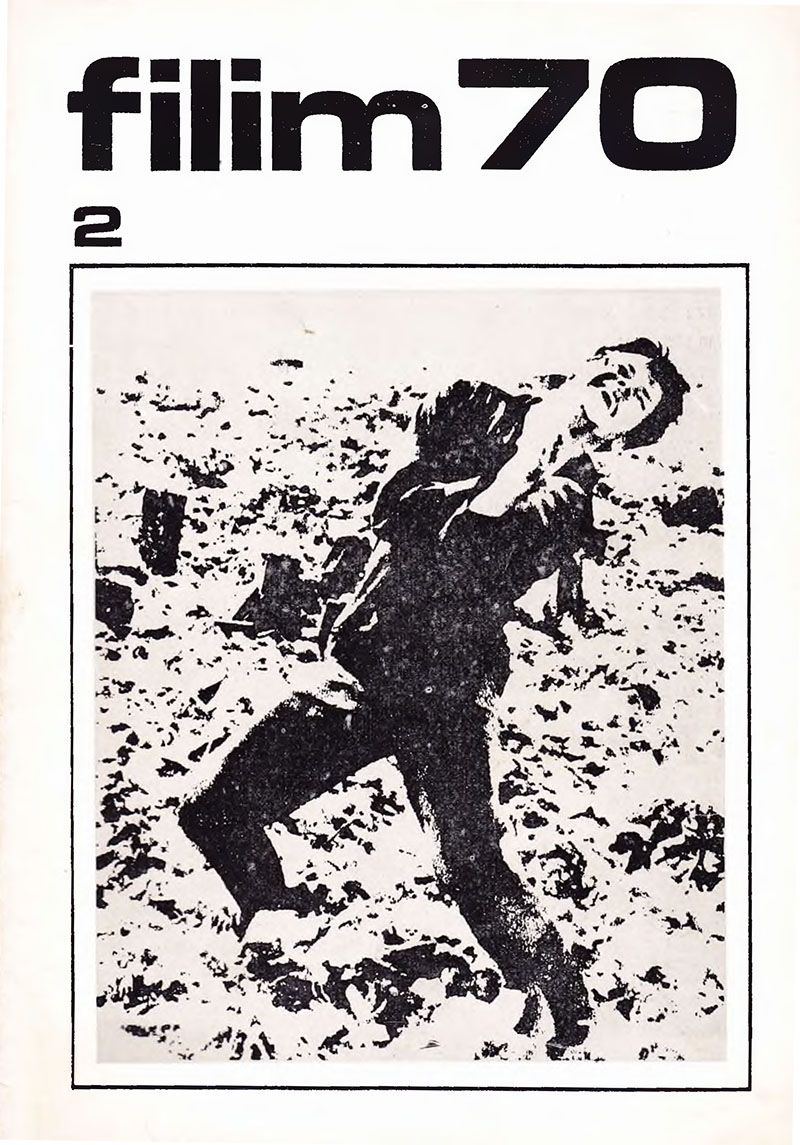 FILIM 70 magazine side cover Issue 2 1 March 1970