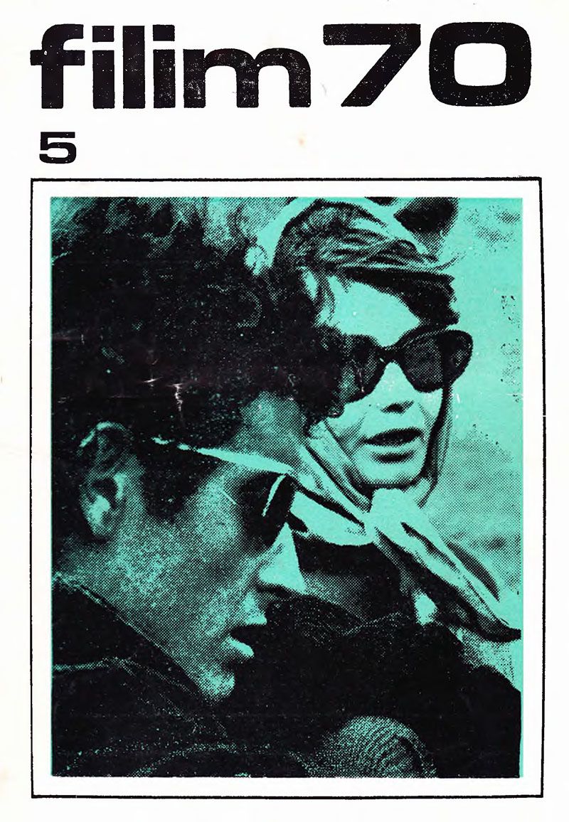 FILIM 70 magazine side cover Issue 5  June 1970
