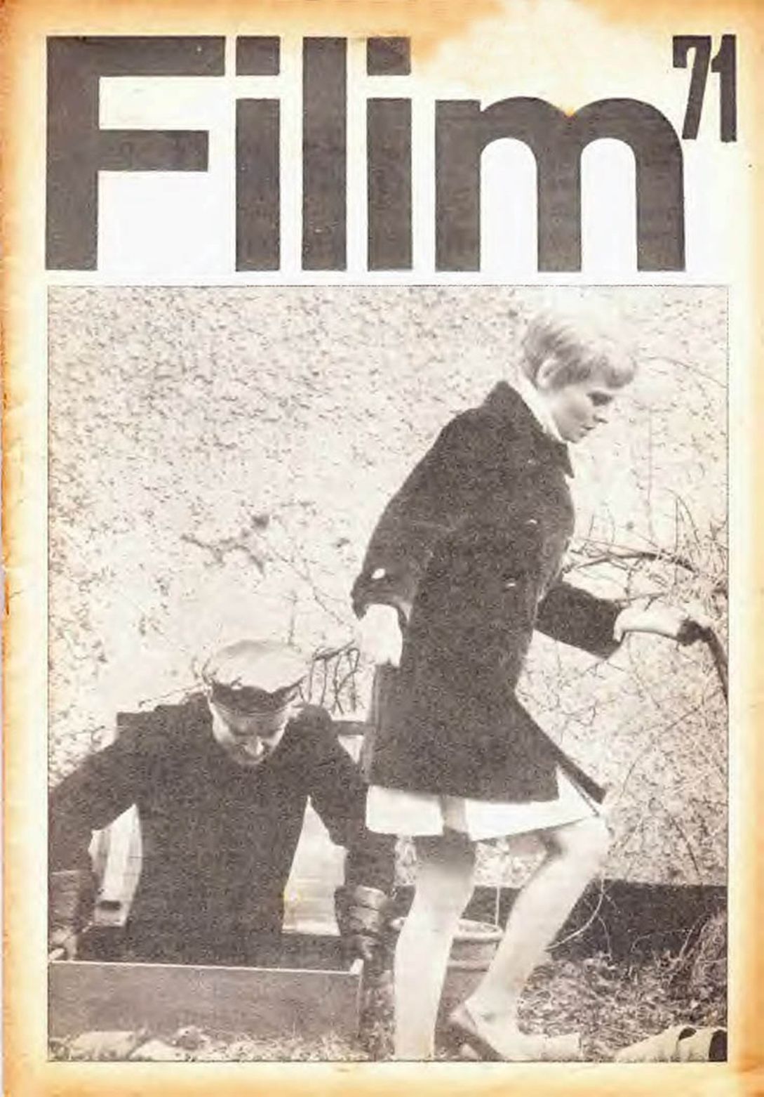 FILIM 70 magazine side cover Issue 12  June 1971