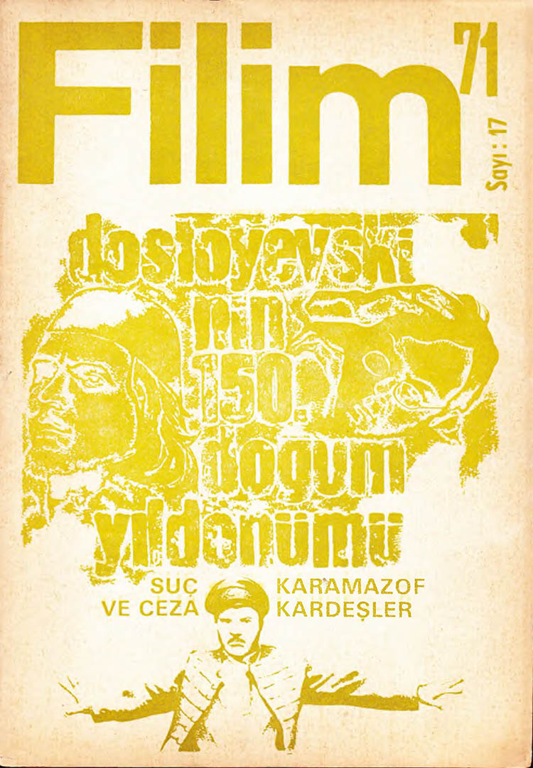 FILIM 70 magazine side cover Issue 17  December 1971