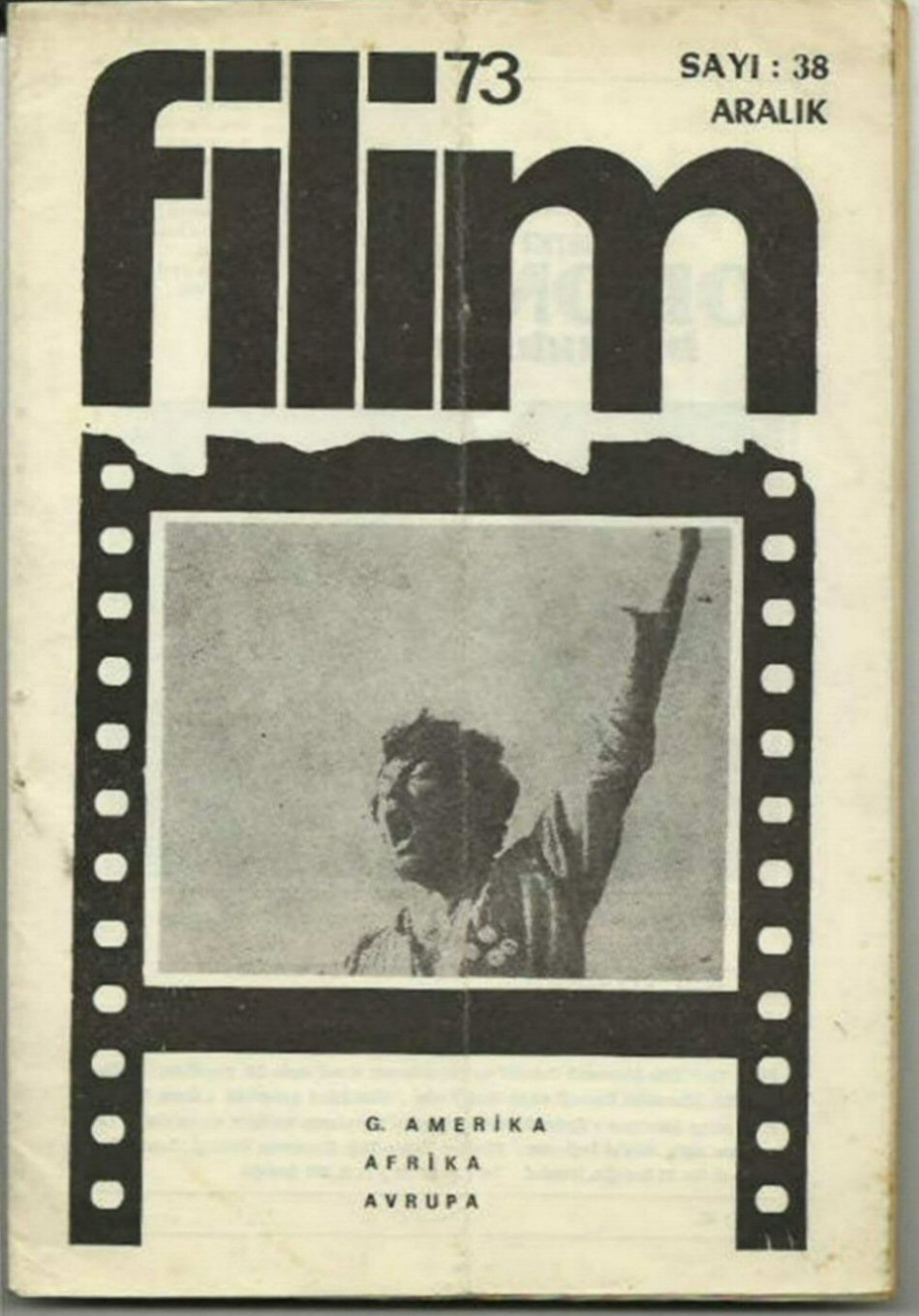 FILIM 70 magazine side cover Issue 38  December 1973