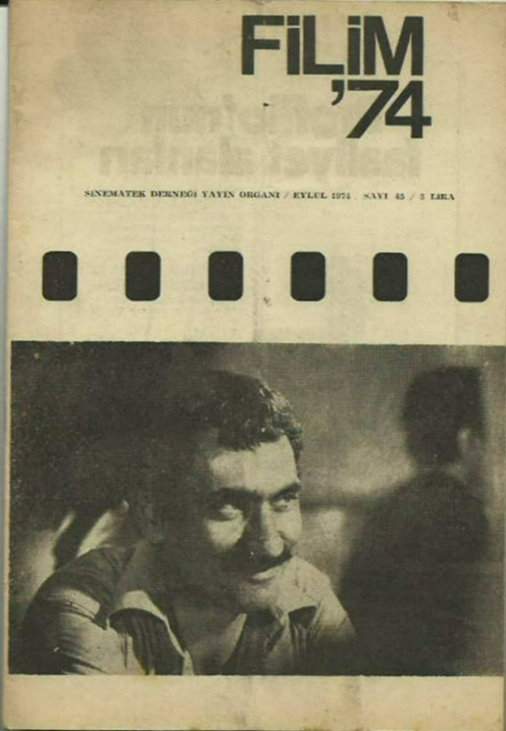 FILIM 70 magazine side cover Issue 45  September 1974