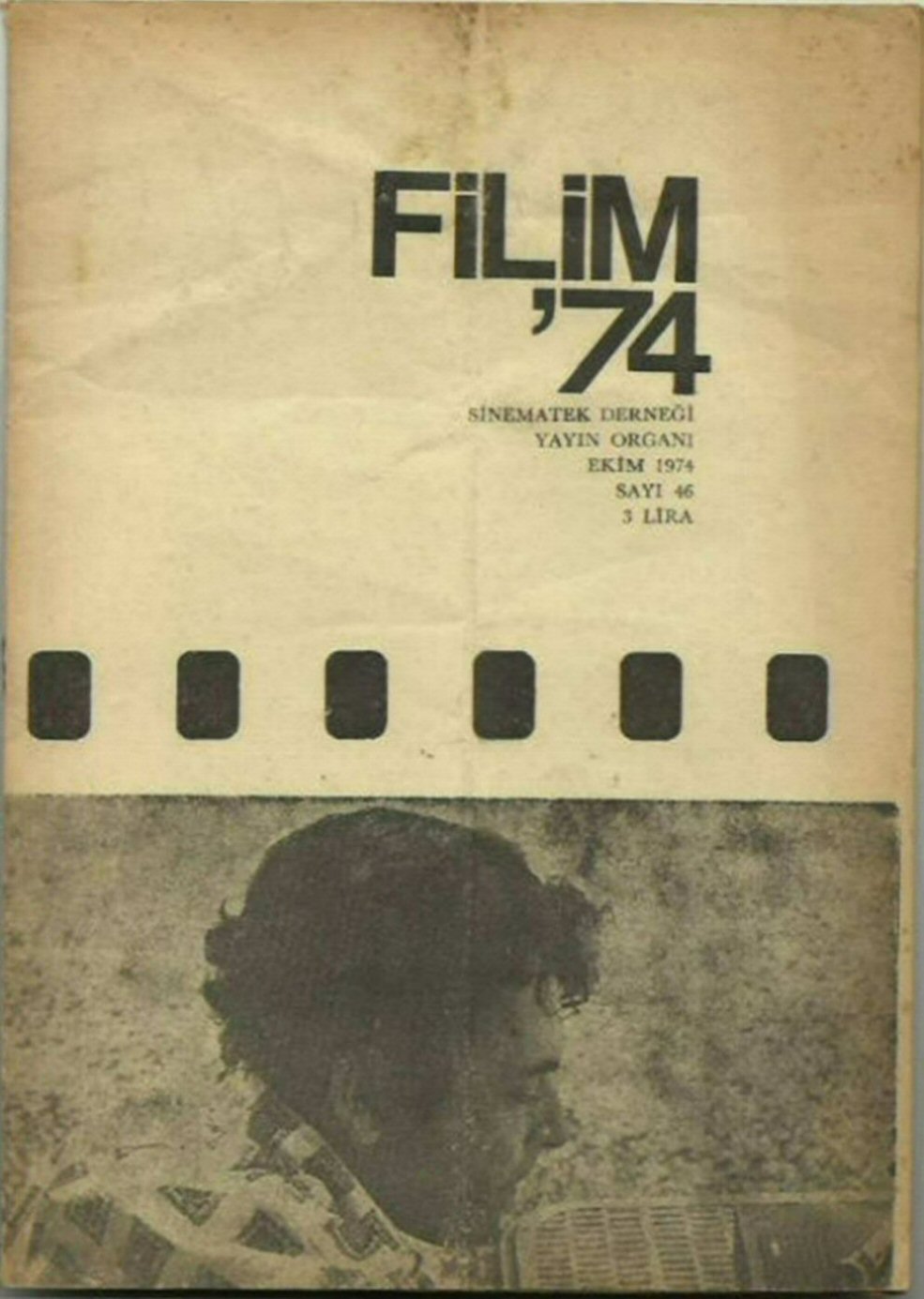 FILIM 70 magazine side cover Issue 46  October 1974
