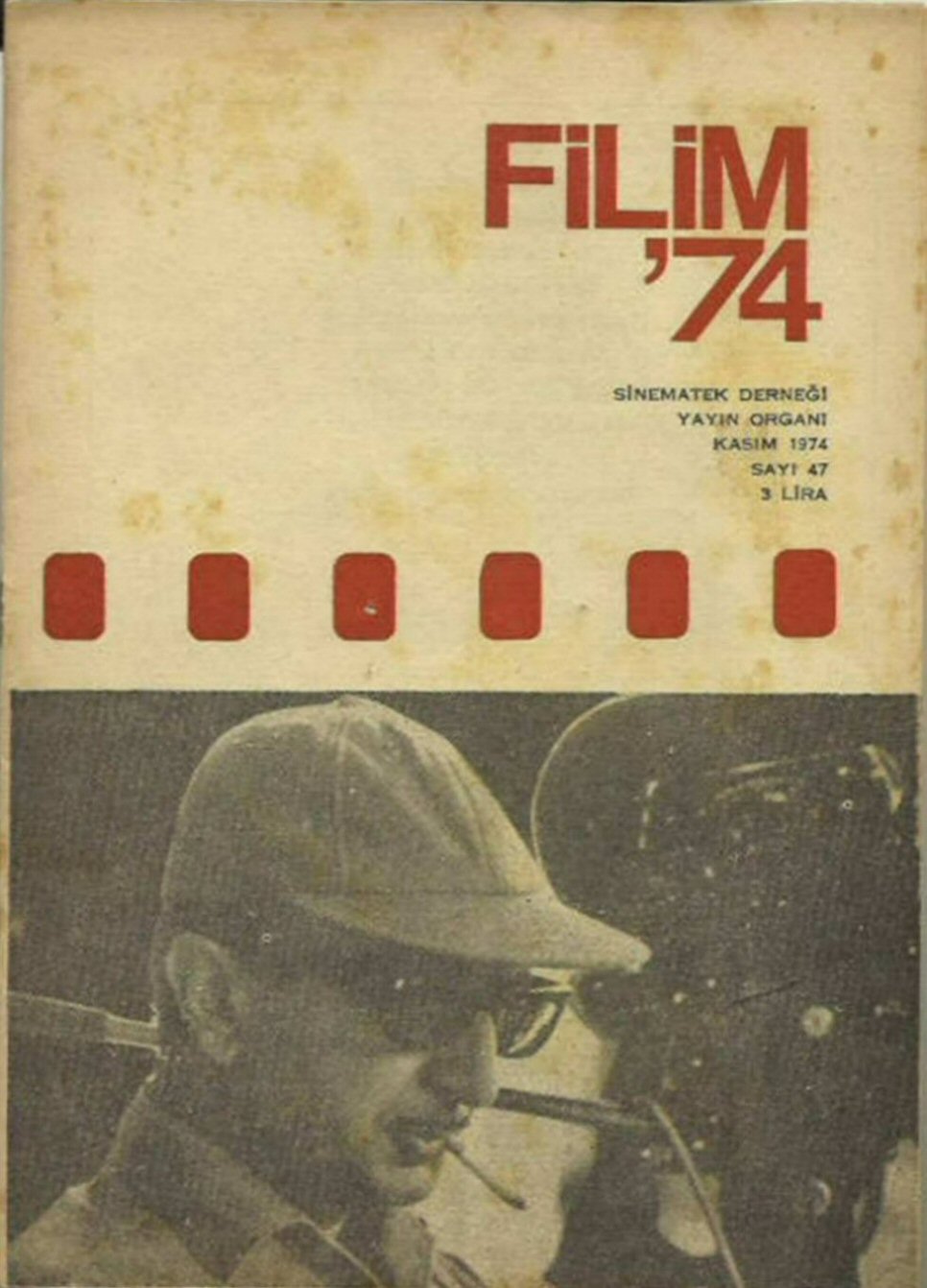 FILIM 70 magazine side cover Issue 47  November 1974