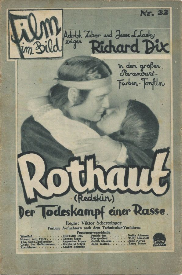 FILM IM BILD (De) magazine side cover Issue 22   