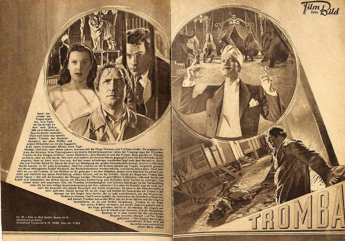 FILM IM BILD (De) magazine side cover Issue 49   