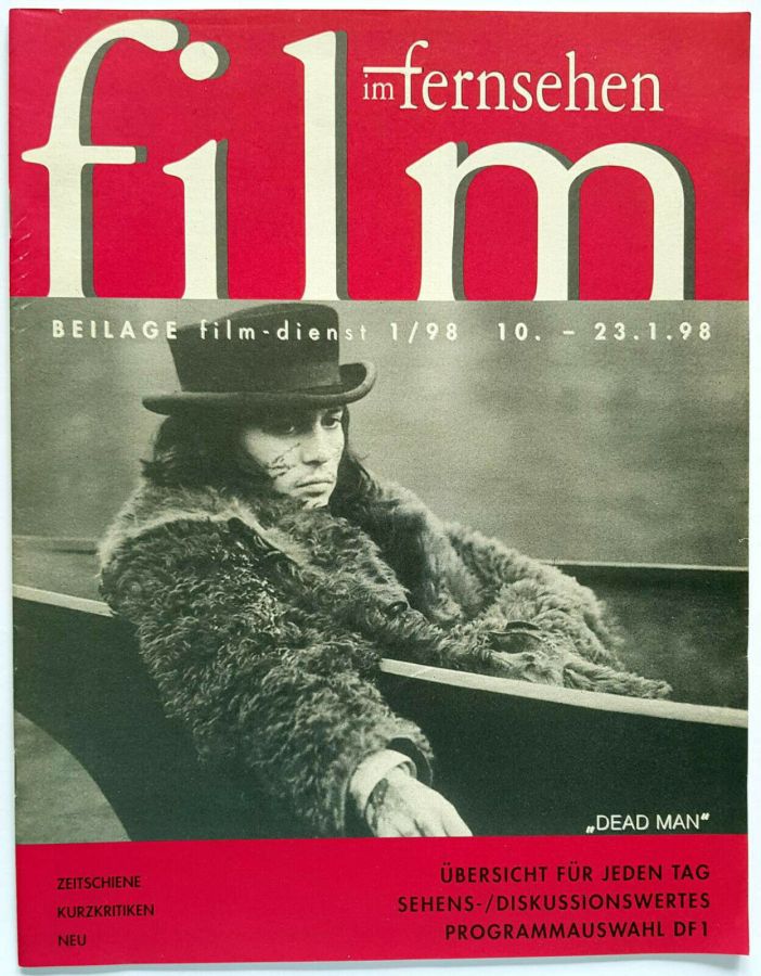 FILM IM FERNSEHEN magazine side cover Issue 1 10 January 1998