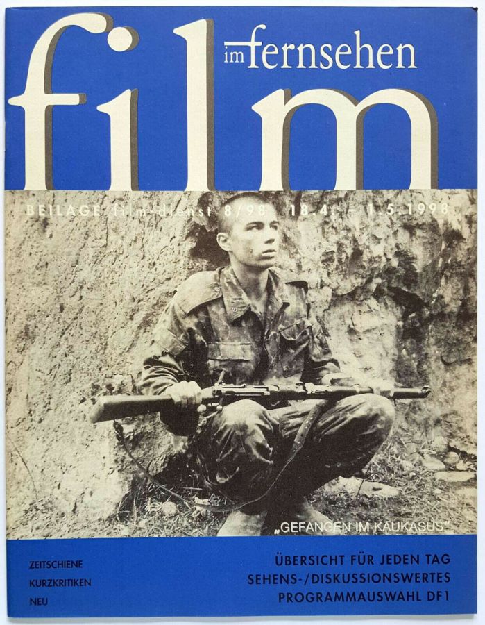FILM IM FERNSEHEN magazine side cover Issue 8 18 April 1998