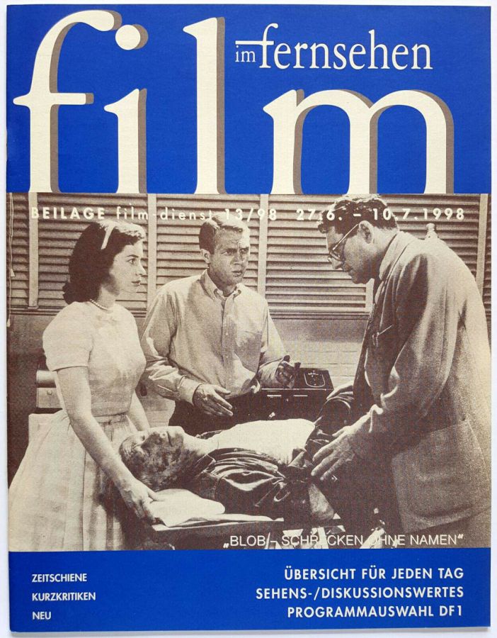 FILM IM FERNSEHEN magazine side cover Issue 13 27 June 1998