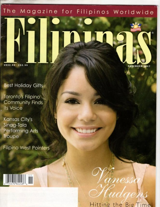 FILIPINAS magazine side cover  November 2007