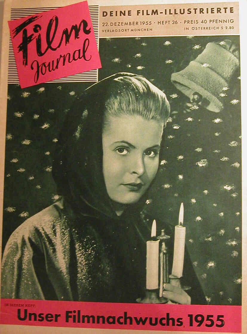 FILM JOURNAL (De) magazine side cover Issue 26 22 December 1955