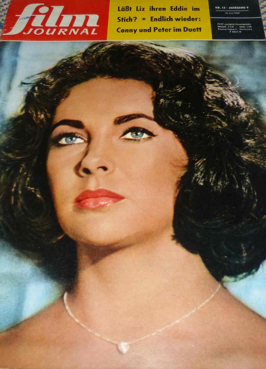 FILM JOURNAL (De) magazine side cover Issue 12 13 June 1960