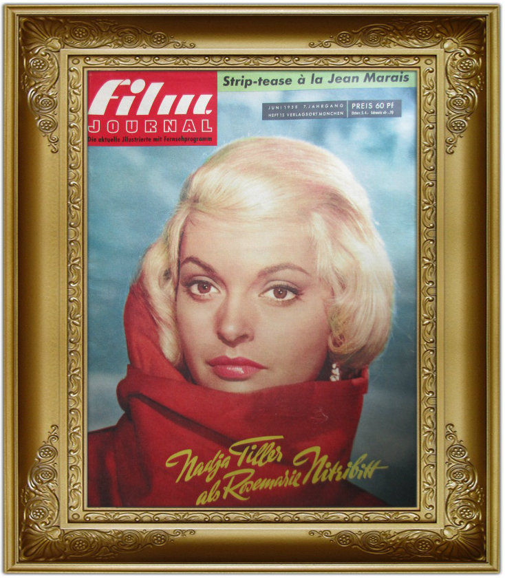 FILM JOURNAL (De) magazine side cover Issue 13 June 1958
