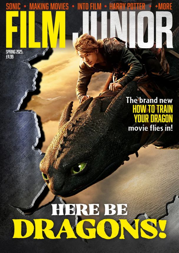 FILM STORIES JUNIOR magazine side cover Issue 20 Spring 2025