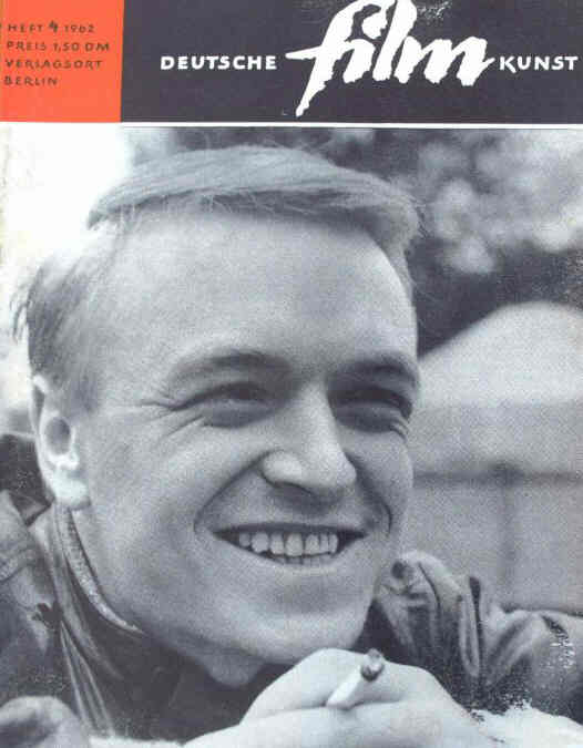 DEUTSCHE FILMKUNST magazine side cover Issue 4   1962