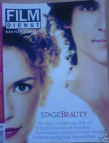 FILM DIENST magazine side cover Issue 20 29 September 2005