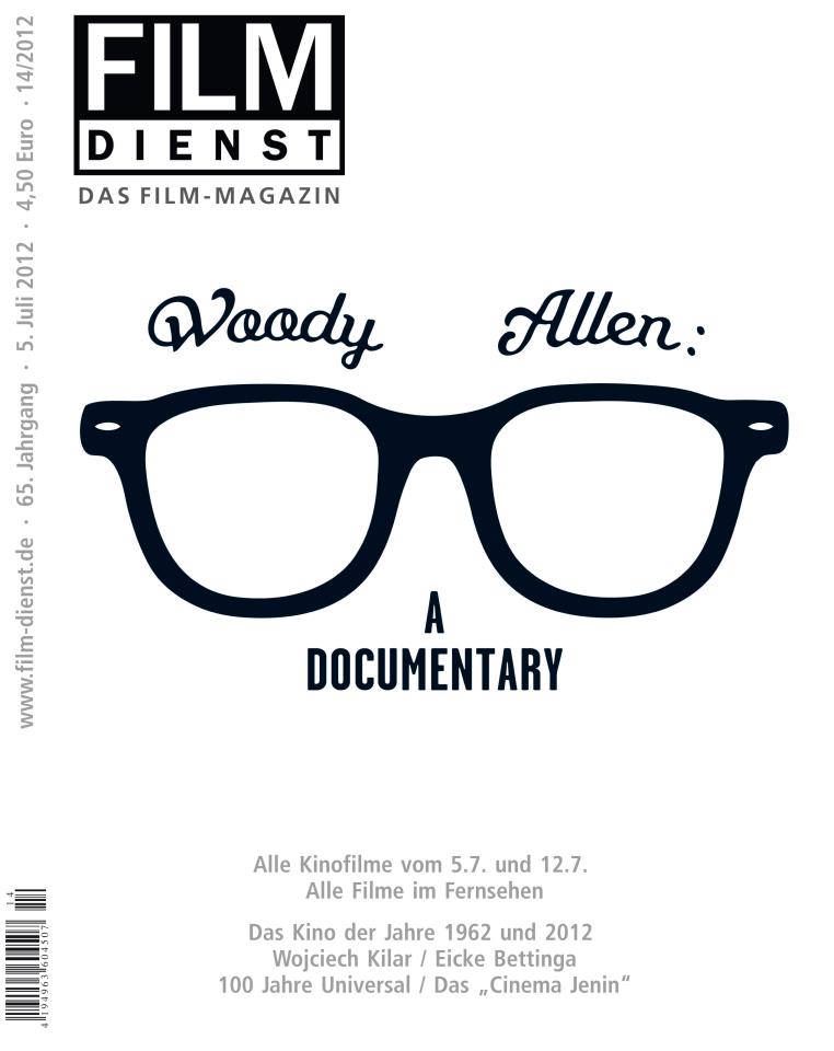 FILM DIENST magazine side cover Issue 14 5 July 2012