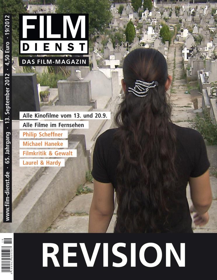 FILM DIENST magazine side cover Issue 19 13 September 2012
