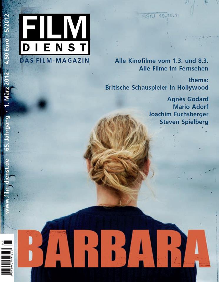 FILM DIENST magazine side cover Issue 5 1 March 2012