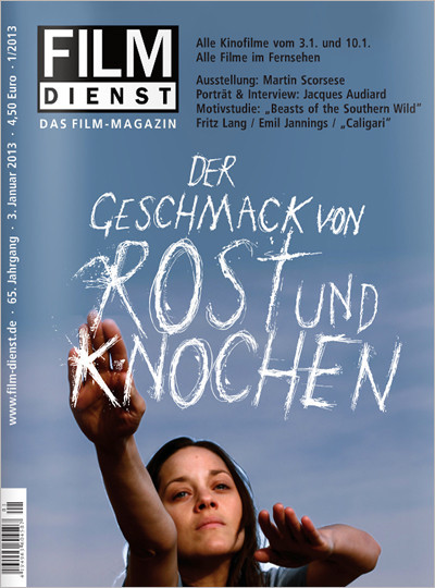 FILM DIENST magazine side cover Issue 1 3 January 2013