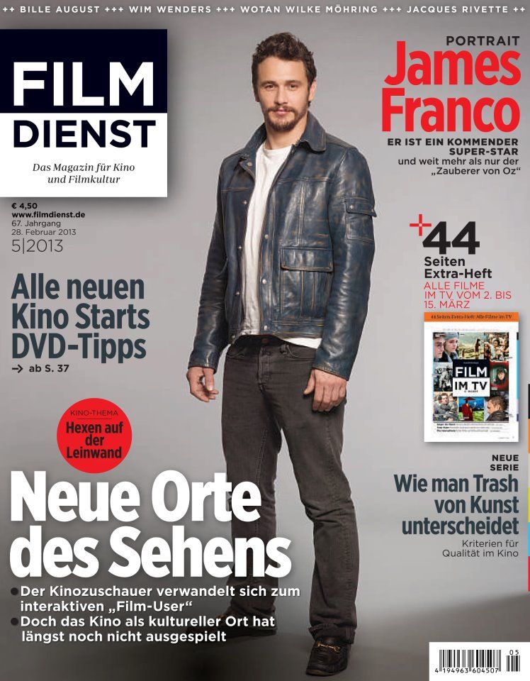 FILM DIENST magazine side cover Issue 5 28 February 2013