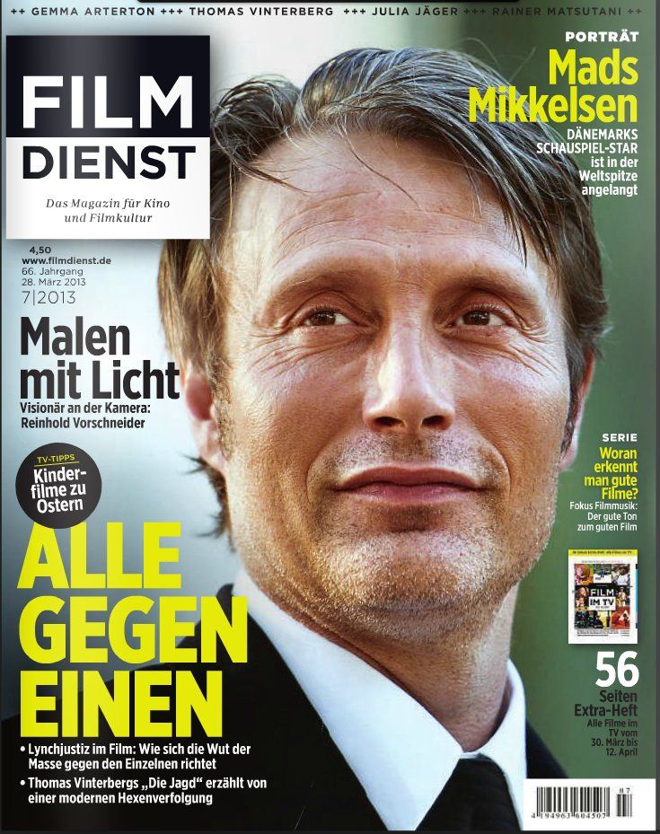 FILM DIENST magazine side cover Issue 7 28 March 2013
