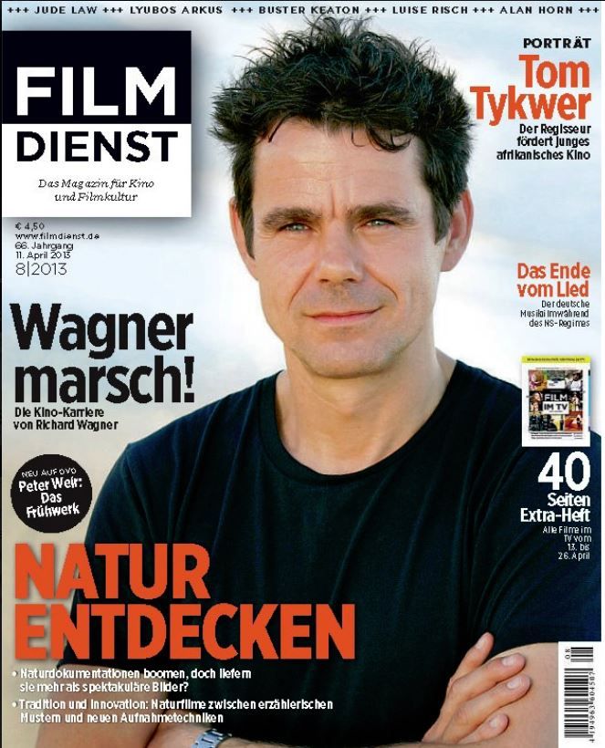 FILM DIENST magazine side cover Issue 8 11 April 2013